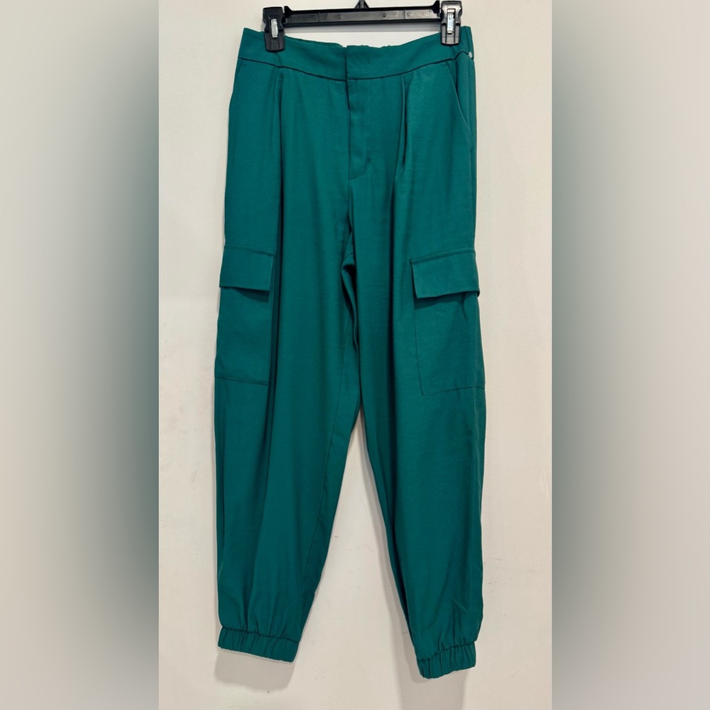 Womens A New Day Hunter Green Cargo Jogger Pants